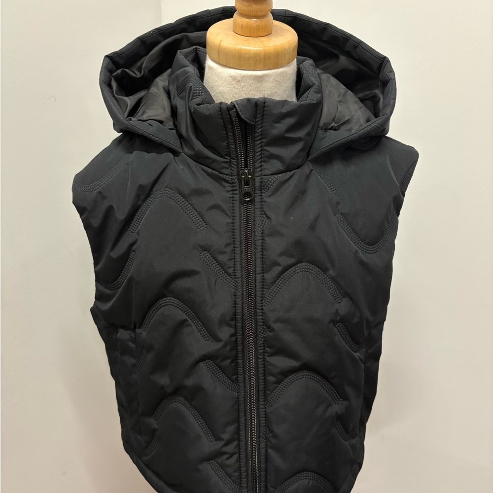 Old Navy Black Hooded Vest for Kids